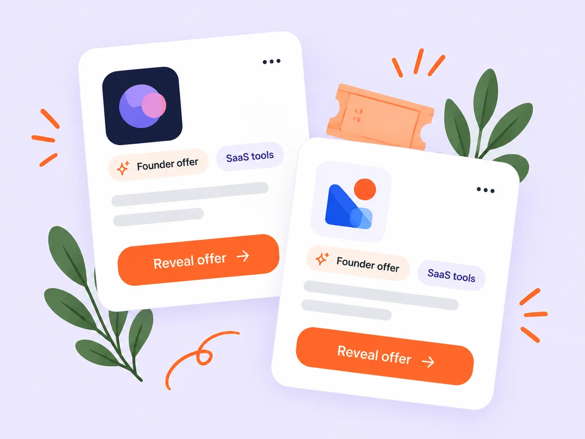 Illustration of software offers in the founder deals directory